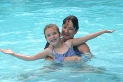 Next we stopped at Kathleen's sister Barb's for a swim.