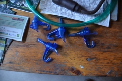 Now plastic spouts are used.