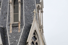 I love the details on this church steeple.