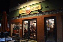 We had a dessert crepe here after the movie.