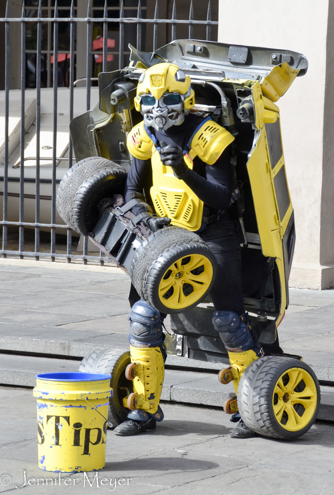 A transformer performer.