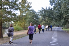 With dinner under control, the rest of us went for a walk in nearby Audobon Park.