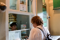 At last getting our order.