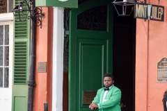 Pat O'Brien's, a famous bar.