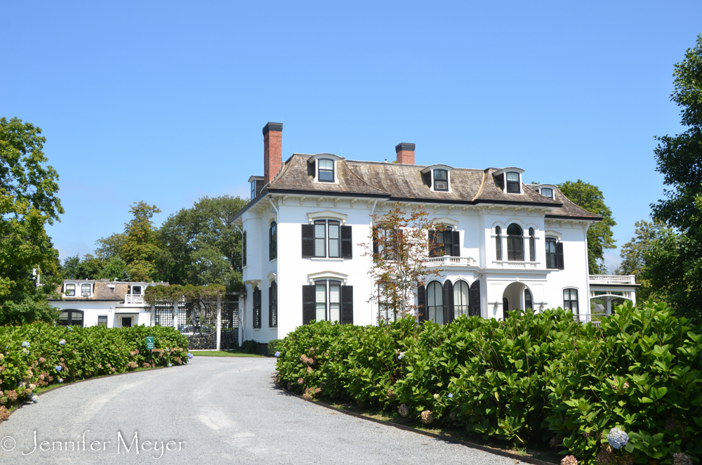 We toured the most modest first: Cheptstow, built in 1861.