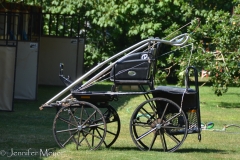 ...and rode period buggies and coaches through the town.