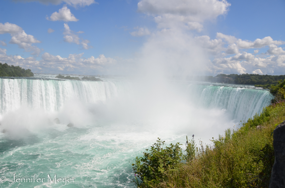 The Horseshoe Falls are the most spectacular.