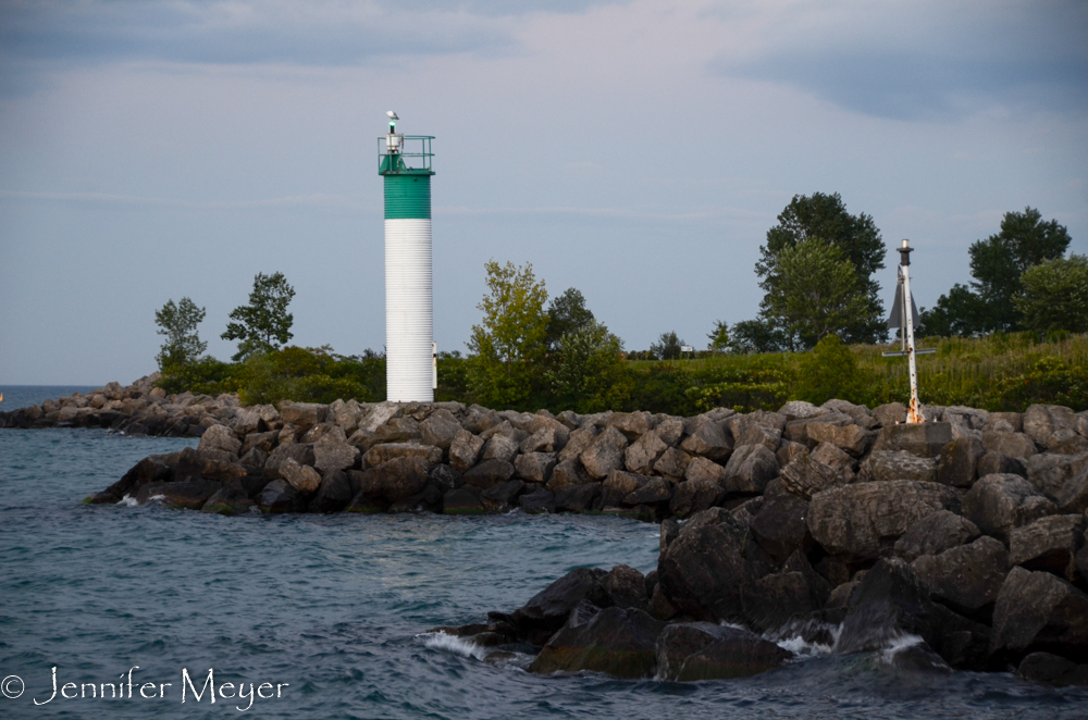 The lighthouse.