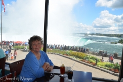 We ate lunch at the restaurant in the Welcome Centre.