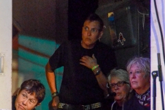 The stage crew was mesmerized