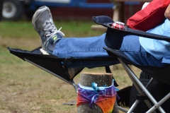 A creative "log girl."