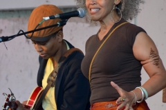 She gave a very different rendition of Ferron's "Testimony."