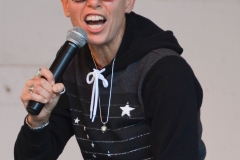 She just talked about whatever came to mind.