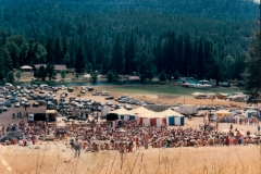 The West Coast Women's Music Festival in Yosemite Valley.