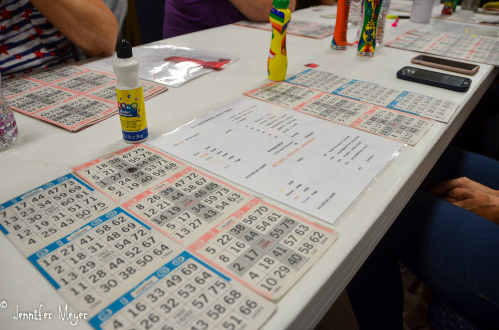 People take their bingo very seriously.