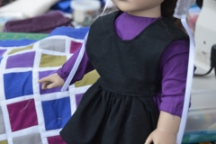 Kate made an Amish outfit for our friend Maddie's doll.