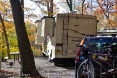 We found a nice spot in the Scotrun campground.