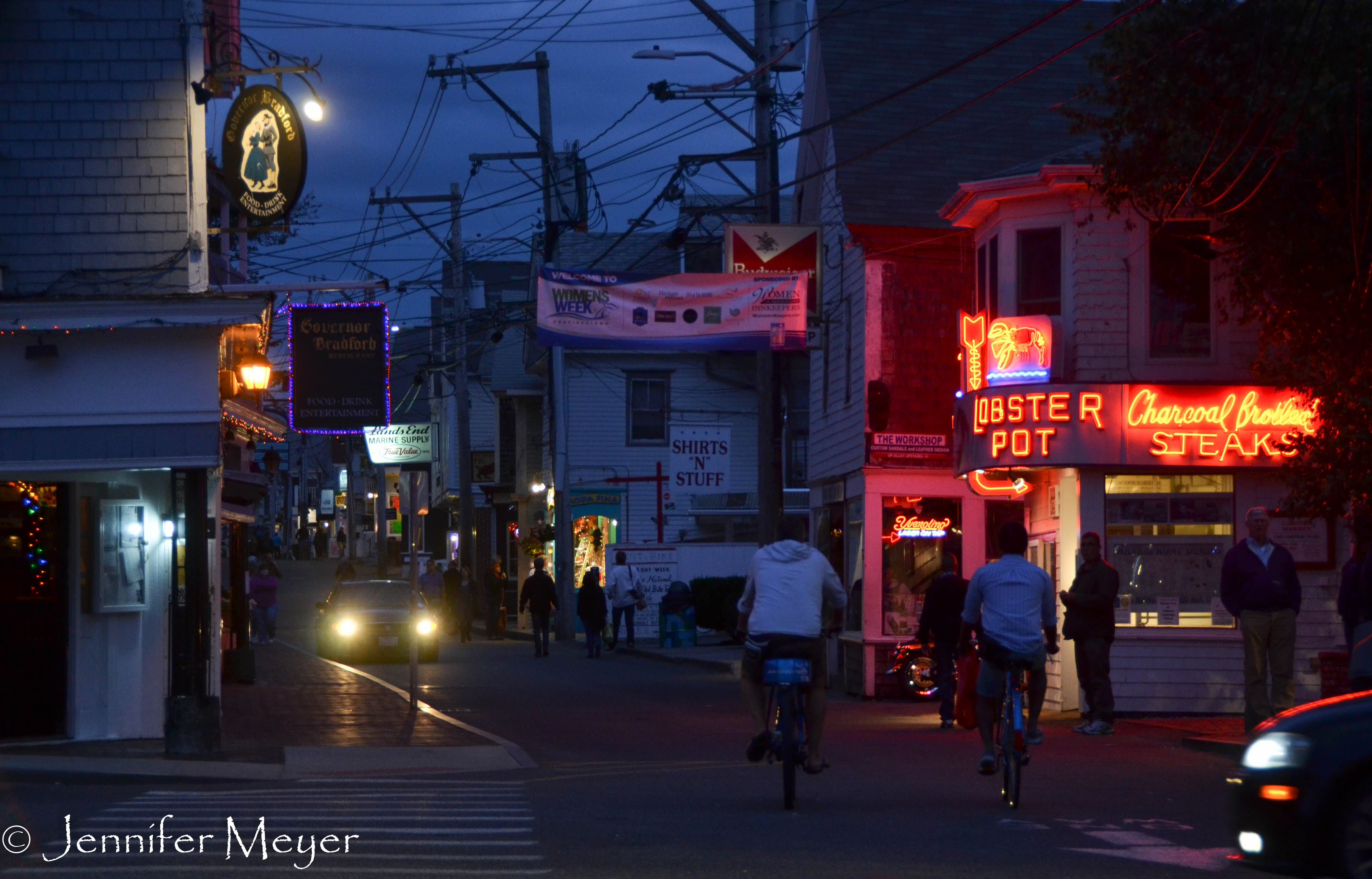 Provincetown nightlife.