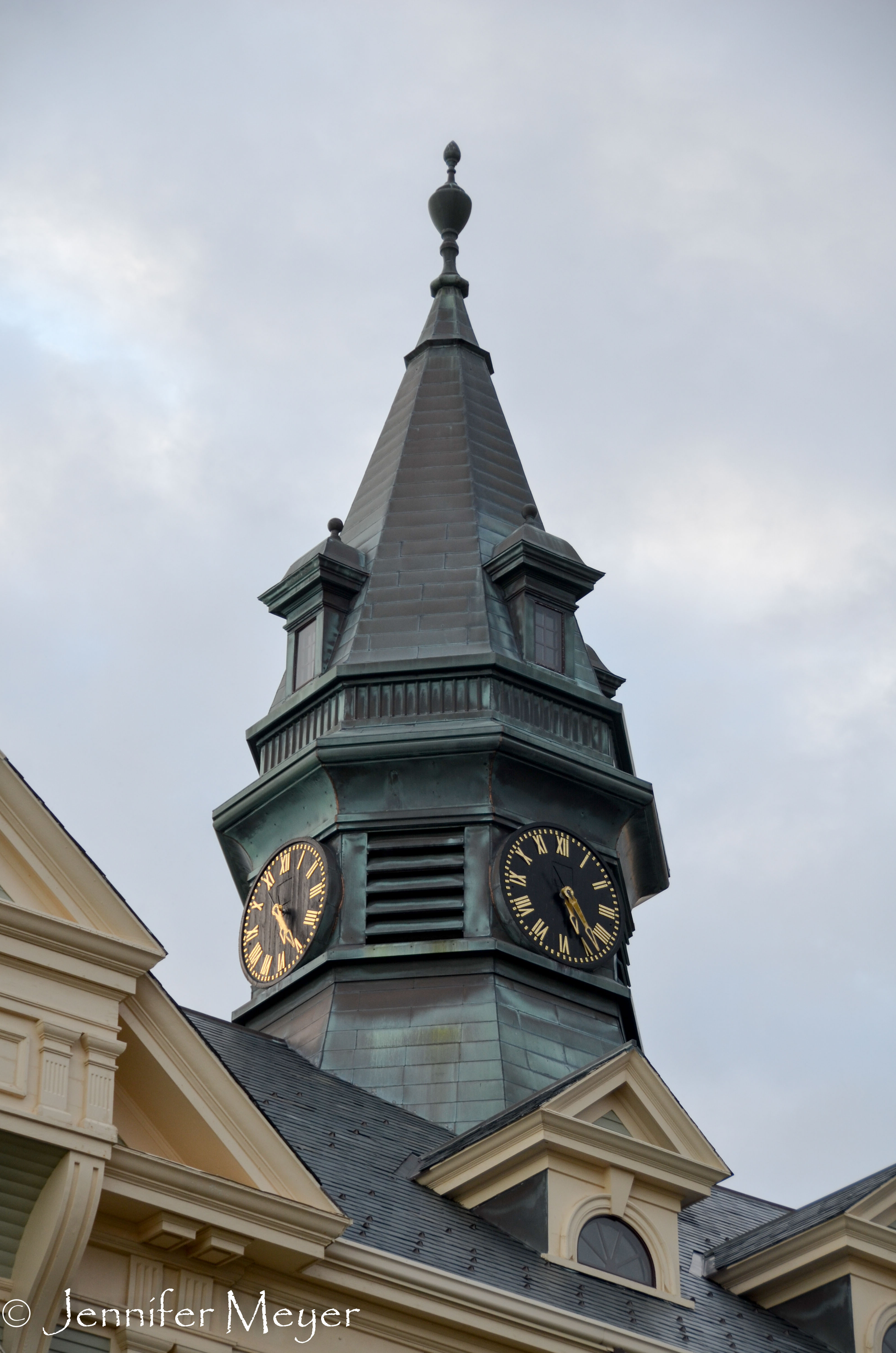 Town clock.