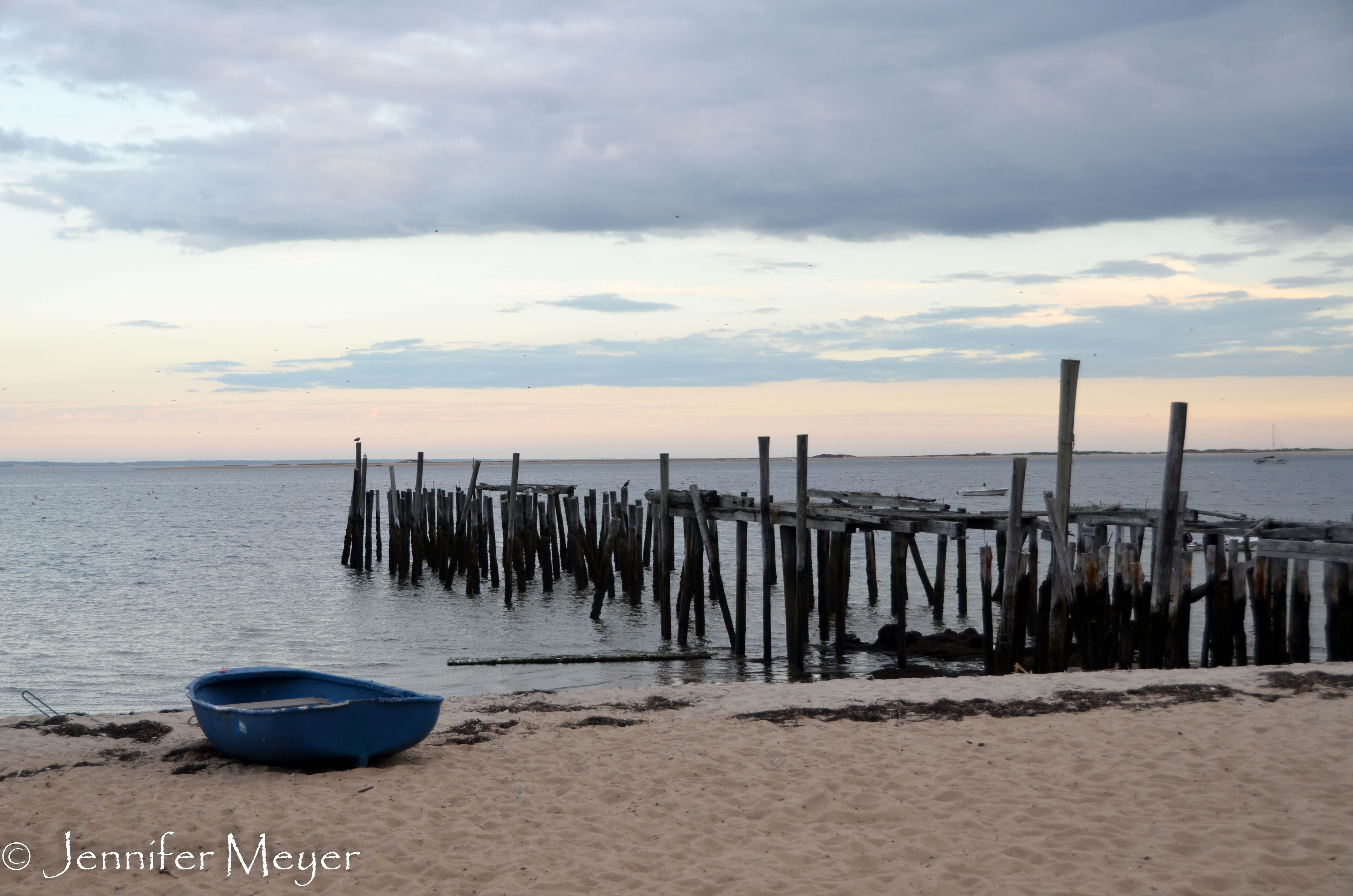 Broken dock.