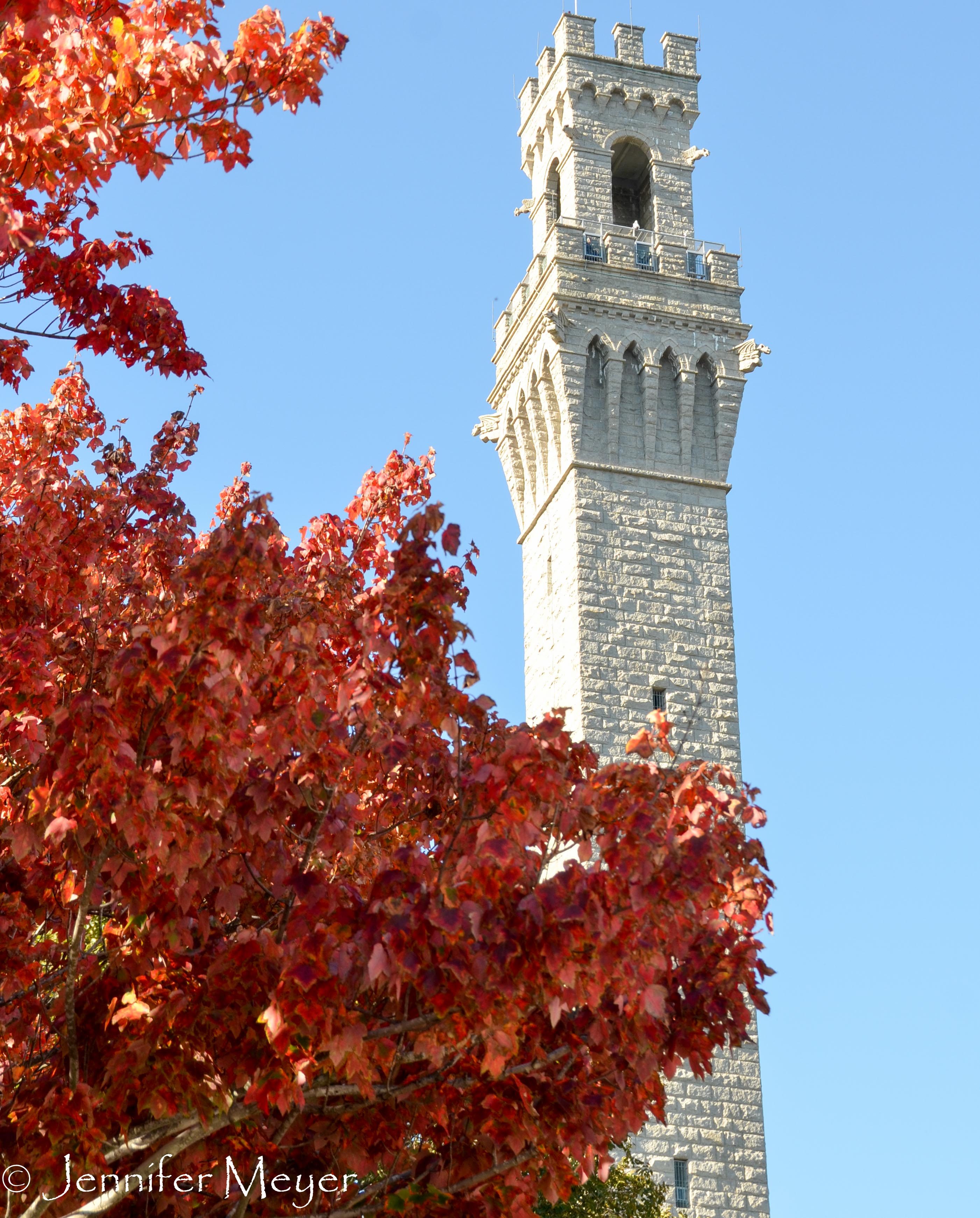 This tower, patterned after one in Sienna, was built in 1910 to commemorate Mayflower pilgrims.