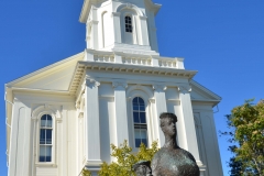 The town library.