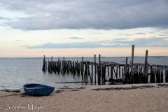 Broken dock.