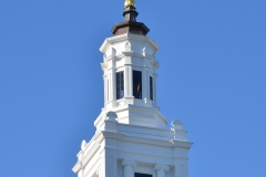 Tower and vane.