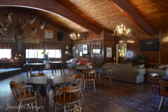 The lodge/dining room was nearly the same.