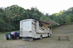 The overflow lot was just fine for us.
