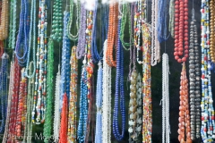 Beads in a shop.