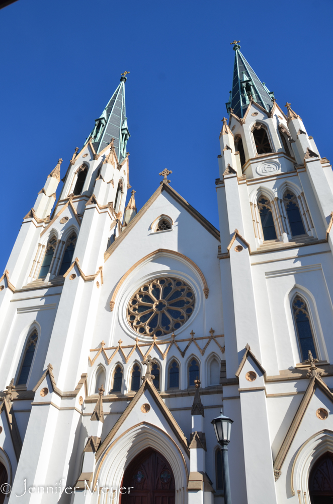 St. John the Baptist Cathedral was built in 1873.