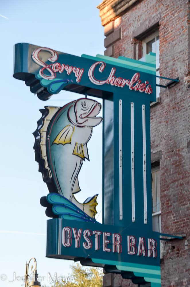 Oyster bar.