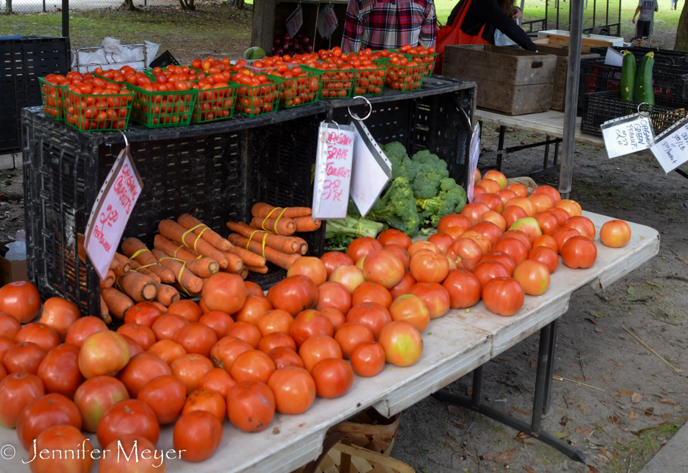 Fresh vegies.