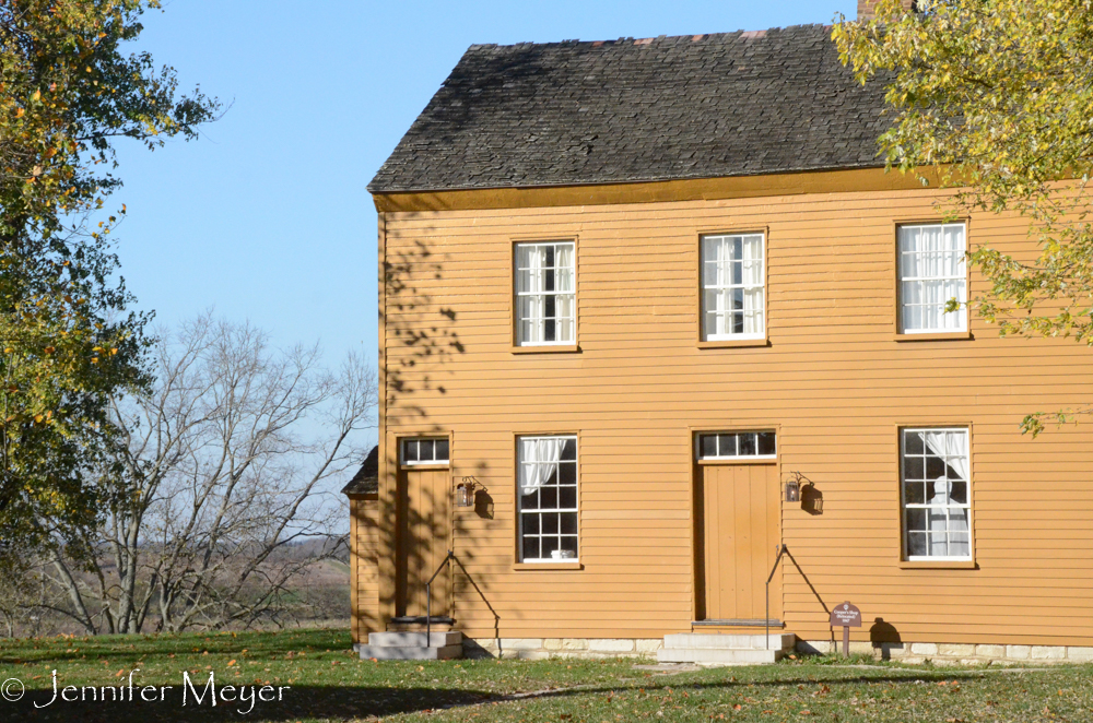 Many of the buildings are now part of an inn.