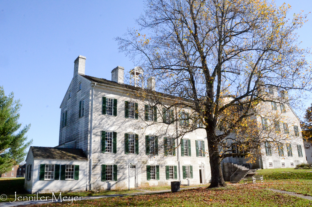 We explored the village musueum, which had been a dormitory.