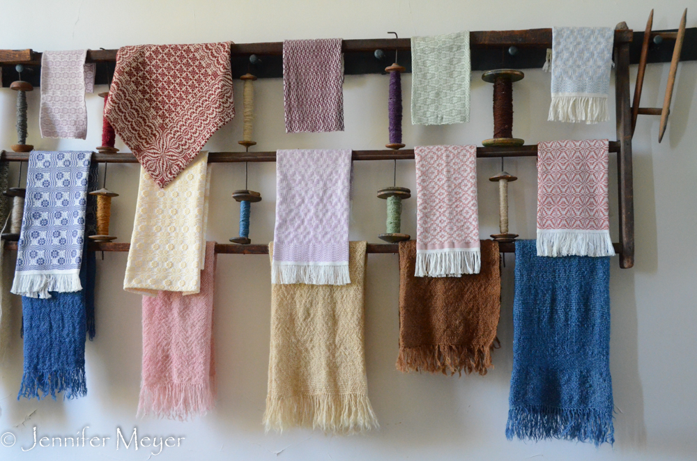 Hand-made towels.
