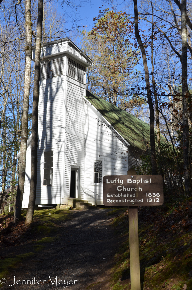 This church was near our campground.