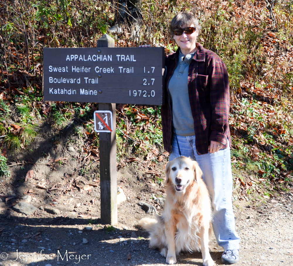 I always wanted to hike on the Appalachian Trail.