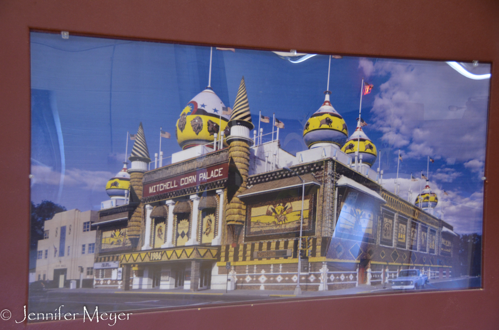 Lots of hype in South Dakota about the Corn Palace.