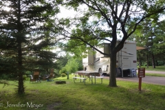 We camped at Mitchell Lake Campground.