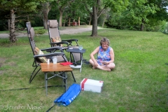 There was plenty of space to spread out and enjoy the late afternoon.
