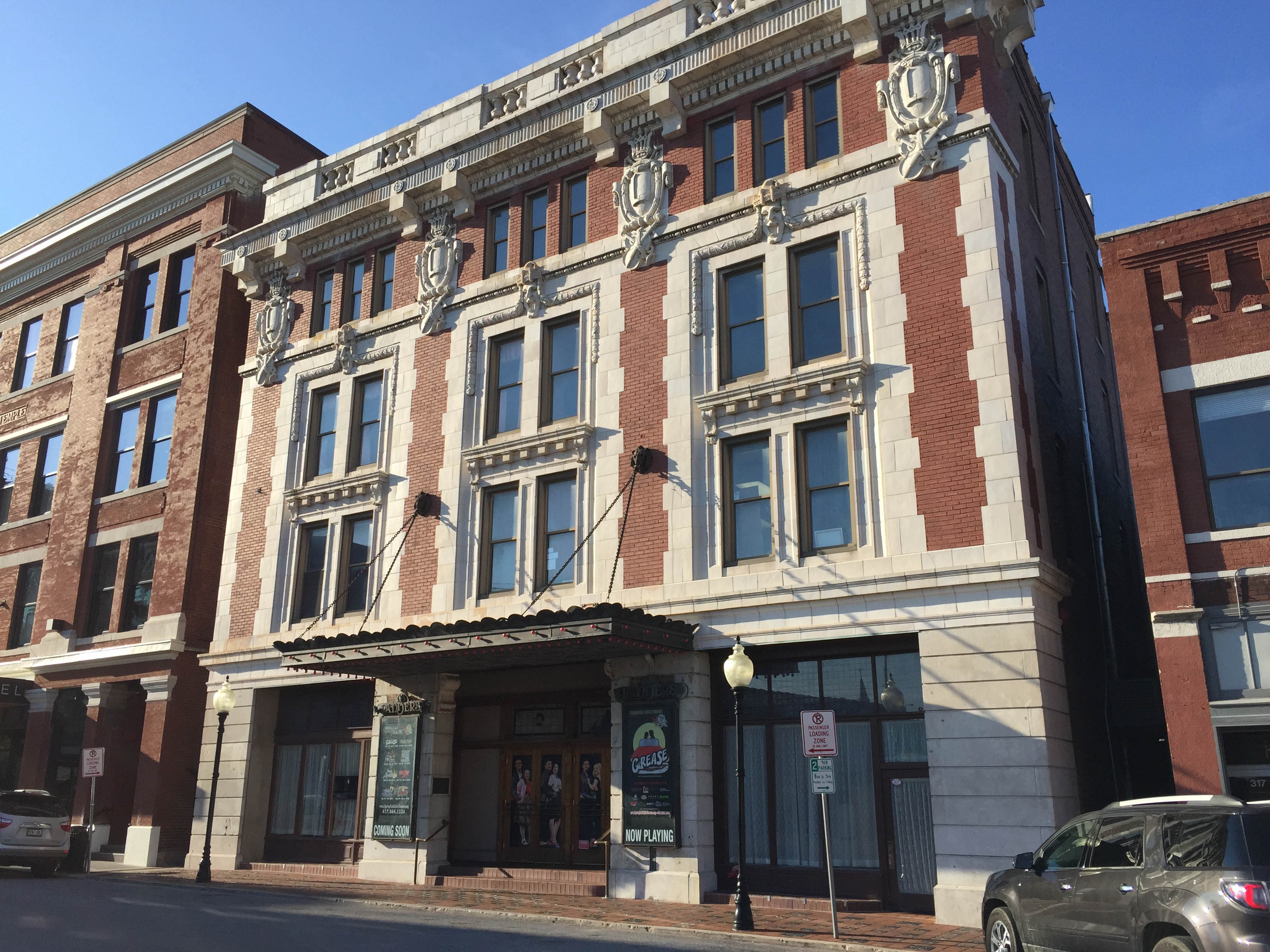 The historic Lnaders Theater.