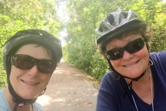 Kate is my new biking buddy!