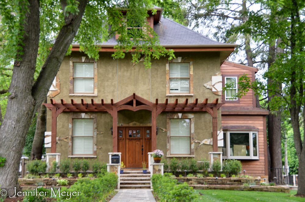Our great grandmother, Lillian Ely, lived in this house on Pickwick Street for many years. It's seen quite a transformation.