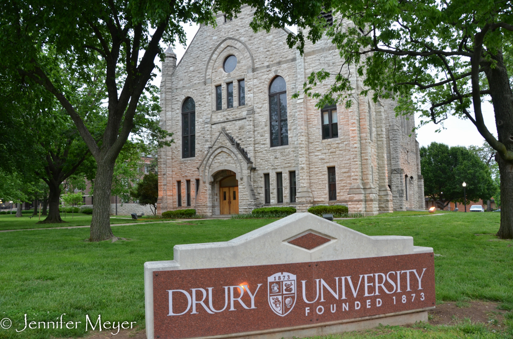 Mom and Dad met at Drury College.