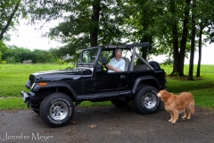 Dad decided it was time to sell his Jeep.