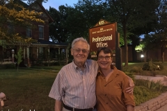 At the end of a great Father's Day.