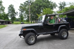 He took it for one last drive.