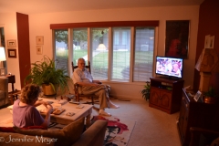 We were at Dad's when media announced the Supreme Court decision on gay marriage.